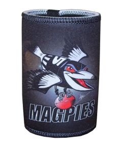 Magpies Mascot Paul Harvey Design Can Cooler Stubby Holder