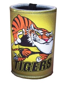 Tigers Mascot Paul Harvey Design Can Cooler Stubby Holder