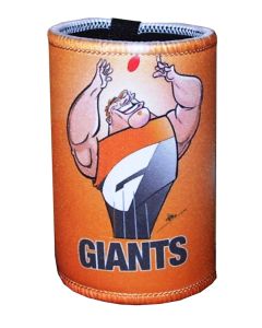 Giants Mascot Paul Harvey Design Can Cooler Stubby Holder