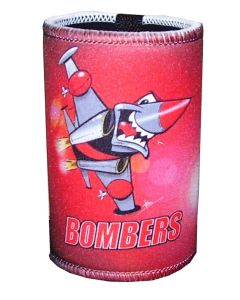 Bombers Mascot Paul Harvey Design Can Cooler Stubby Holder