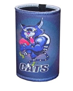 Cats Mascot Paul Harvey Design Can Cooler Stubby Holder