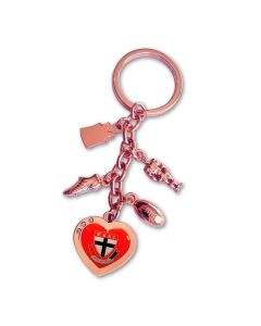 St Kilda Saints AFL Charm Keyring