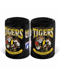 Richmond Tigers AFL Retro Can Cooler Stubby Holder