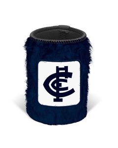 Carlton Blues AFL Fluffy Stubby Holder