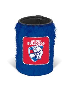 Western Bulldogs AFL Fluffy Stubby Holder