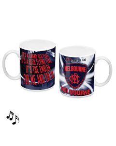 Melbourne Demons AFL Musical Coffee Cup