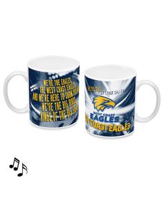 West Coast Eagles AFL Musical Coffee Cup