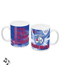 Western Bulldogs AFL Musical Coffee Cup