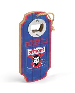 Melbourne Demons AFL First 18 Heritage Logo Bottle Opener