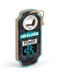 Port Adelaide Power AFL First 18 Heritage Logo Bottle Opener