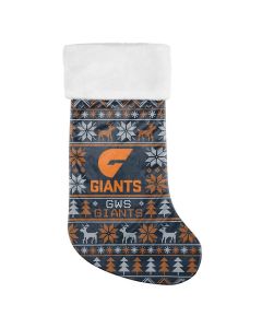 GWS Giants AFL Christmas Stocking