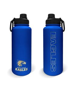 West Coast Eagles AFL Stainless Steel Double Walled Drink Bottle