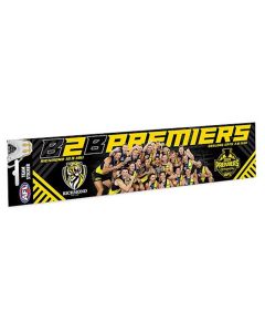 Richmond Tigers AFL 2020 Back 2 Back Player Image Premiers Bumper Sticker 
