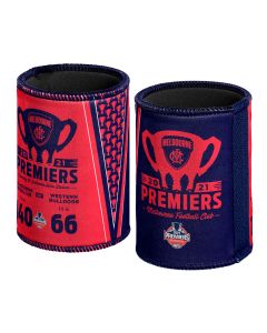 Melbourne Demons AFL Premiers 2021 Game Statistics Stubby Holder