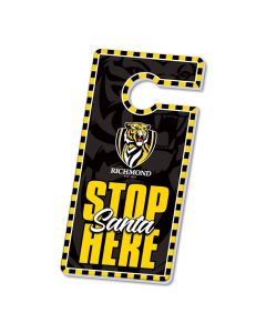 Richmond Tigers AFL Xmas Door Hanger