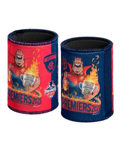 Melbourne Demons AFL Premiers 2021 Caricature Can Cooler 