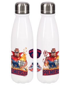 Melbourne Demons AFL Premiers 2021 Caricature Aluminum Drink Bottle 