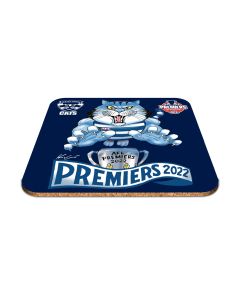 Geelong Cats AFL Premiers 2022 Caricature Coaster