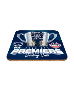 Geelong Cats AFL Premiers 2022 Coaster