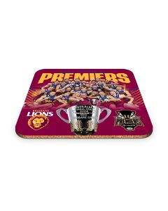 Brisbane Lions AFL Premiers 2024 Premiers Team Image Coasters