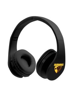 Hawthorn Hawks AFL Foldable Bluetooth Stereo Headphones