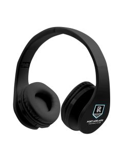 Port Adelaide Power AFL Foldable Bluetooth Stereo Headphones