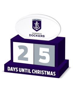 Fremantle Dockers AFL Christmas Countdown Blocks