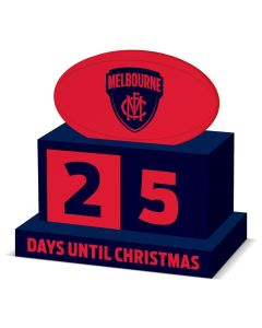 Melbourne Demons AFL Christmas Countdown Blocks
