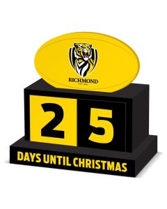 Richmond Tigers AFL Christmas Countdown Blocks