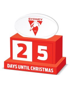 Sydney Swans AFL Christmas Countdown Blocks