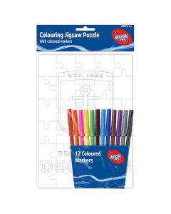Fremantle Dockers AFL Puzzle And Marker Set