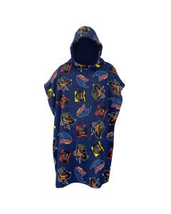 Adelaide Crows AFL Youth Hooded Beach Towel 