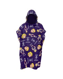 Fremantle Dockers AFL Youth Hooded Beach Towel 