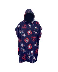 Melbourne Demons AFL Youth Hooded Beach Towel 