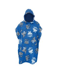 North Melbourne Kangaroos AFL Youth Hooded Beach Towel 