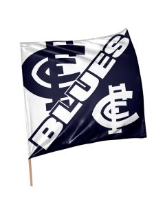 Carlton Blues AFL Square Game Day Flag