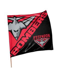 Essendon Bombers AFL Square Game Day Flag