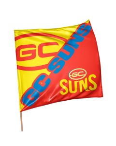 Gold Coast Suns AFL Square Game Day Flag