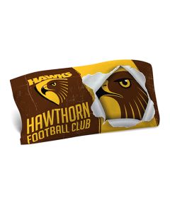 Hawthorn Hawks AFL Team Logo Pillow Case Single Pillowslip