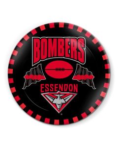Essendon Bombers AFL 20cm Melamine Snack Plate