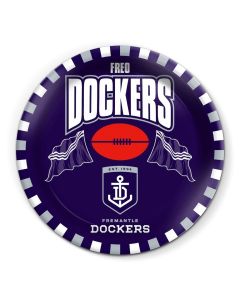 Fremantle Dockers AFL 20cm Melamine Snack Plate