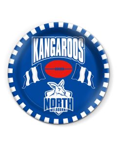 North Melbourne Kangaroos AFL 20cm Melamine Snack Plate