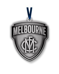 Melbourne Demons AFL Metal Christmas Tree Ornament Decoration