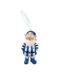 North Melbourne Kangaroos AFL Garden Gnome Xmas Ornament