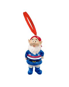 Western Bulldogs AFL Garden Gnome Xmas Ornament