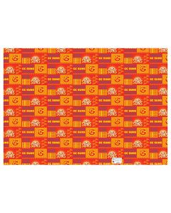 Gold Coast Suns AFL Team Logo Wrapping Paper Giftwrap