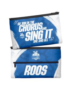 North Melbourne Kangaroos AFL Large Pencil Case
