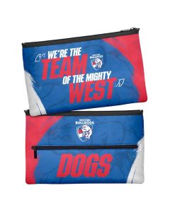 Western Bulldogs AFL Large Pencil Case