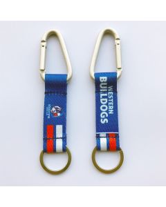 Western Bulldogs AFL Carabiner Keyring