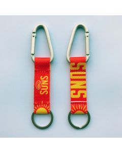 Gold Coast Suns AFL Carabiner Keyring